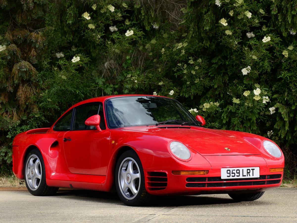 Porsche 959 technical specifications and fuel economy